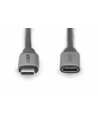 digitus Kabel przedłużający USB 3.0 60W/5Gbps Typ USB C/USB C M/Ż 1m Czarny - nr 7