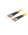 lanberg Patchcord światłowodowy MM ST/UPC-ST/UPC DUPLEX 3.0MM OM2 50/125 LSZH 5m pomarańczowy - nr 7