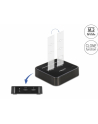 DeLOCK USB 3.0 docking and cloning station 2 x M.2 NVMe, docking station (Kolor: CZARNY, M.2 SSD) - nr 9