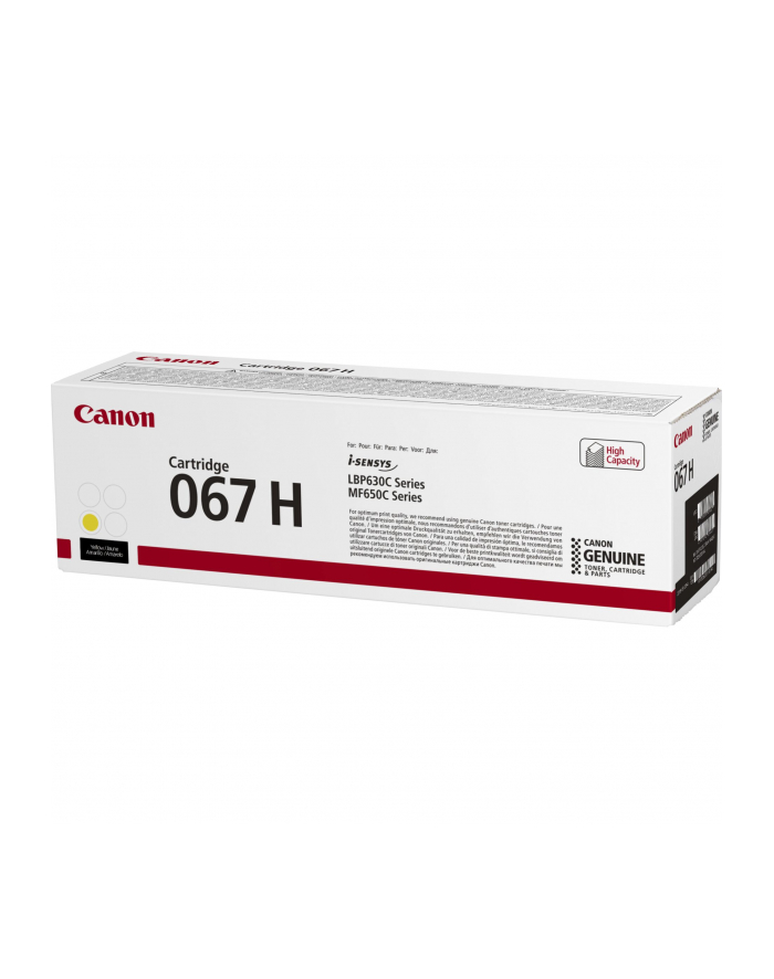 canon Toner CLBP 067H 5103C002 żółty główny