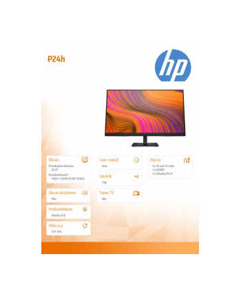 hp inc. Monitor P24h G5 FHD 64W34AA