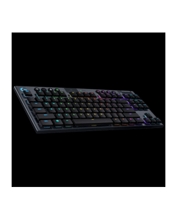 D-E layout - Logitech G915 TKL, gaming keyboard (Kolor: CZARNY, GL Linear, LIGHTSPEED)