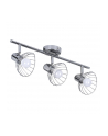 Listwa reflektorowa potrójna sufitowa ścienna chrom Activejet GIZEL kinkiet E14 do salonu - nr 7