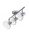 Listwa reflektorowa potrójna sufitowa ścienna chrom Activejet GIZEL kinkiet E14 do salonu - nr 8