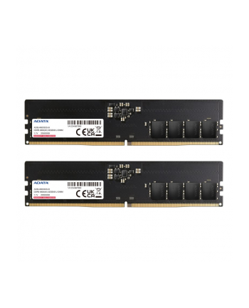 ADATA DDR5 64GB - 4800 - CL - 40 - Dual-Kit - DIMM - AD5U480032G-DT - Premier - Kolor: CZARNY