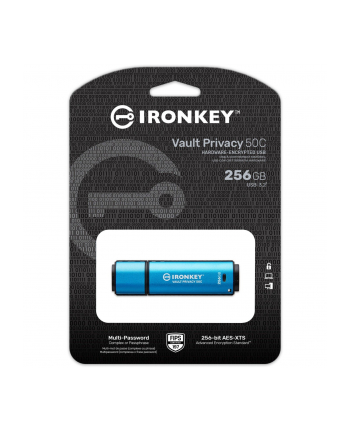 kingston Pendrive 256GB IronKey Vault Privacy 50C AES-256 FIPS-197 nr 2