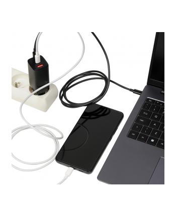 ibox Ładowarka USB-C  ILUC65W  Czarna