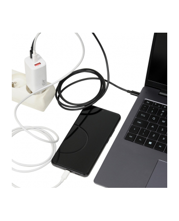 ibox Ładowarka USB-C ILUC65W Biała