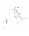 NEOMOUNTS BY NEWSTAR DS70-450BL1 uchwyt / stojak do monitorów 106,7 cm (42') Zaciskowy/przelotowy Czarny - nr 46
