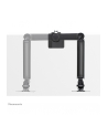NEOMOUNTS BY NEWSTAR DS70-450BL1 uchwyt / stojak do monitorów 106,7 cm (42') Zaciskowy/przelotowy Czarny - nr 50