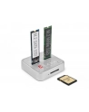 DeLOCK USB 3.0 docking and cloning station M.2 NVMe/M.2 SATA/SD, docking station (M.2 SSD, SD card) - nr 11