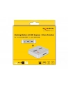 DeLOCK USB 3.0 docking and cloning station M.2 NVMe/M.2 SATA/SD, docking station (M.2 SSD, SD card) - nr 12