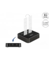 DeLOCK USB 3.0 docking and cloning station 2 x M.2 NVMe, docking station (Kolor: CZARNY, M.2 SSD) - nr 19