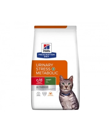 HILL'S PD FELINE  C/D URINARY STRES + METABOLIC 3 KG nr 1