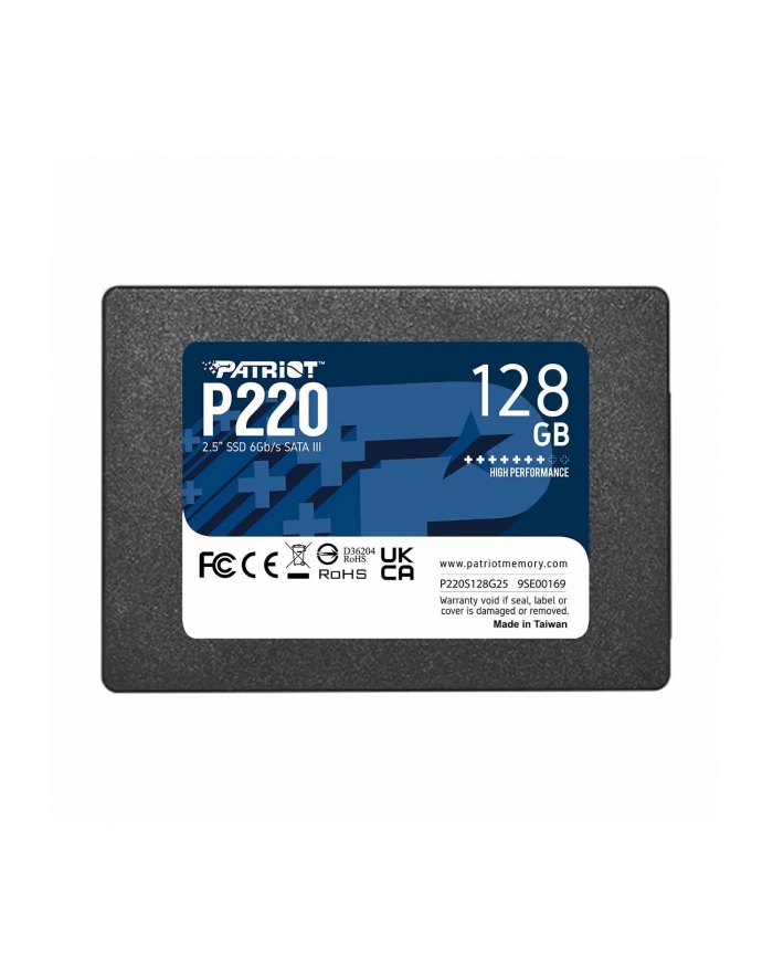 patriot memory SSD Patriot P220 128GB SATA3 2 5 główny