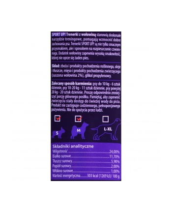 MACED Trenerki z wołowiną SPORT UP 300G