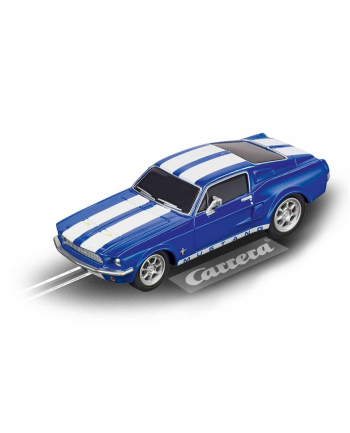 Carrera Auto Go Ford Mustang 67 Racing Blue