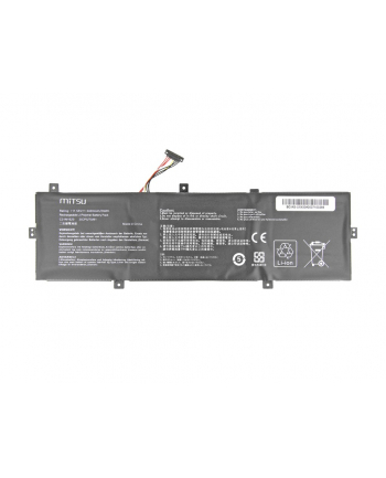 mitsu Bateria do Asus UX430 3400mAh(39Wh) 11.55V