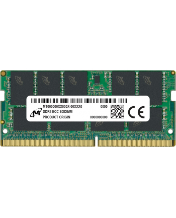 Micron SO-DIMM ECC DDR4 32GB 2Rx8 3200MHz PC4-25600 MTA18ASF4G72HZ-3G2R