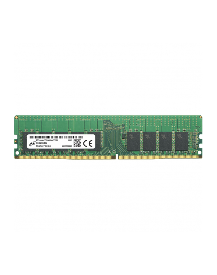 Micron ECC UDIMM DDR4 16GB 1Rx8 3200MHz PC4-25600 MTA9ASF2G72AZ-3G2R główny