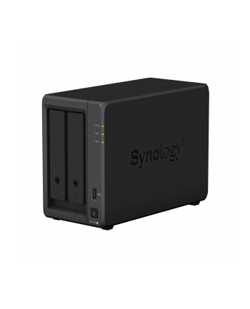 synology Serwer NAS DS723+ 2x0HDD 2GB DDR4 AMD R1600 3,1Ghz 2x1GbE RJ45 3Y