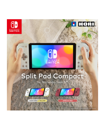 Hori Split Pad Compact Szaro-Żółty NSP2805