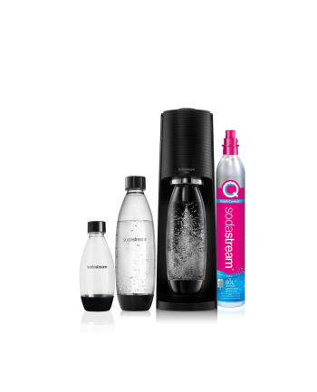Sodastream Soda Maker Terra Czarny Megapack 3 Butelki w zestawie ! (2270214)