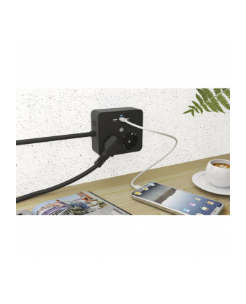 Raidsonic RAIDSONIC ICY BOX IB-MPS2220B-CH FOR TABLE OR WALL MOUNT - RATY 0% CREDIT AGRICOLE! CZARNY (60944) CZARNY (60944)