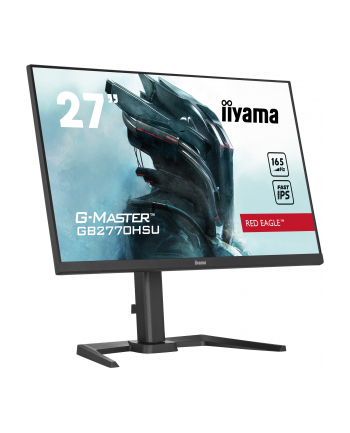 IIYAMA Gaming GB2770HSU-B5 27'' ETE Fast IPS FHD 165Hz 1100:1 250cd/m2 0.8ms HDMI DP USB-HUB Speakers 15cm Height Adj Black