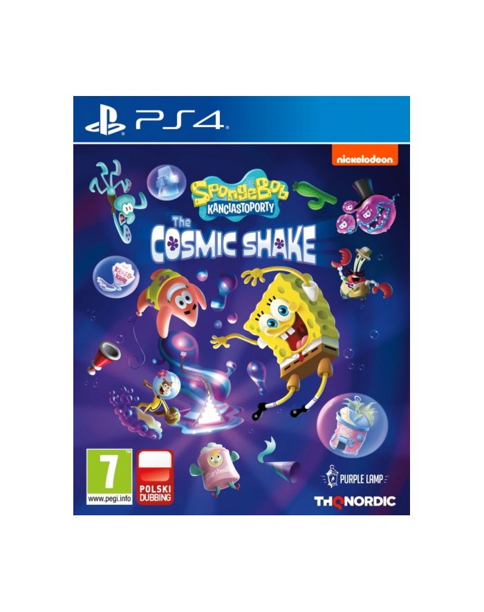 plaion Gra PlayStation 4 SpongeBob SquarePants: The Cosmic Shake główny