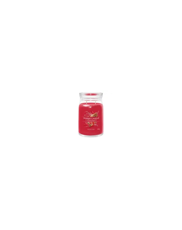 Yankee Candle Signature Sparkling Cinnamon Świeca Duża 567g główny