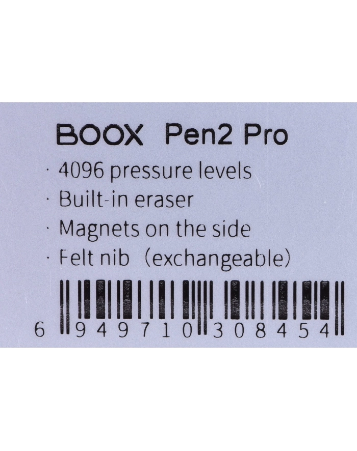 Onyx Boox Pen 2 Pro rysik z gumką Czarny główny