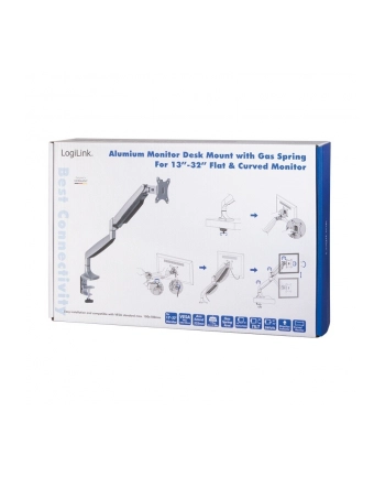 logilink Uchwyt na monitor 13-27 cali max 9kg. nr 2