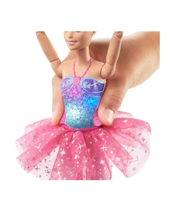 Barbie Baletnica Magiczne światełka Lalka Blondynka HLC25 MATTEL nr 1