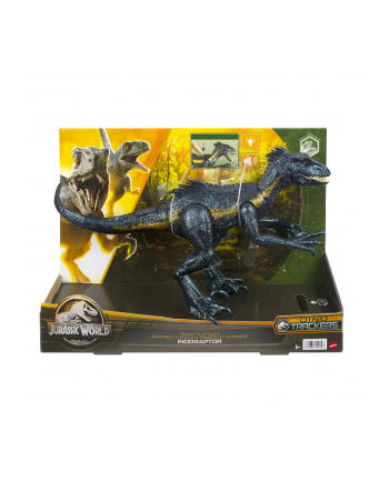 Jurassic World Indoraptor Superatak Figurka dinozaura światła i dźwięki HKY11 MATTEL