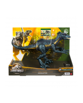 Jurassic World Indoraptor Superatak Figurka dinozaura światła i dźwięki HKY11 MATTEL