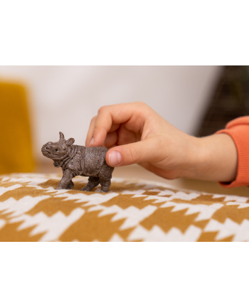 Schleich 14860 Młody nosorożec indyjski. Wild Life nr 1