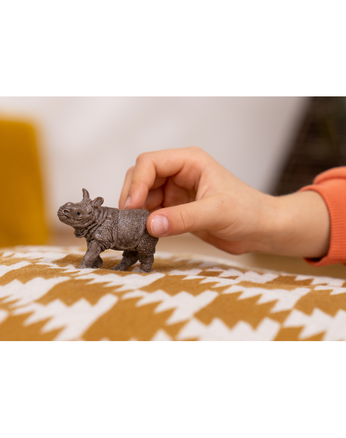 Schleich 14860 Młody nosorożec indyjski. Wild Life główny