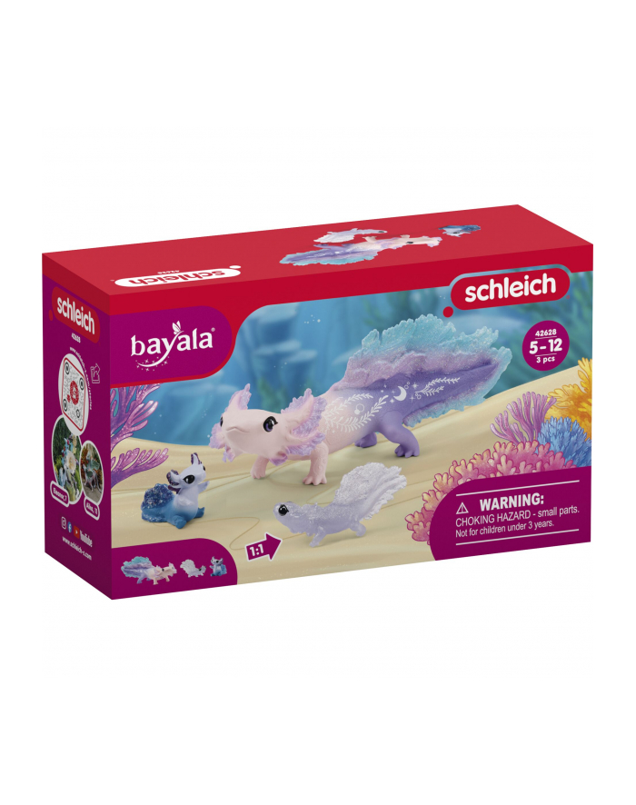 Schleich 42628 Rodzina Aksolotlów. Bayala główny