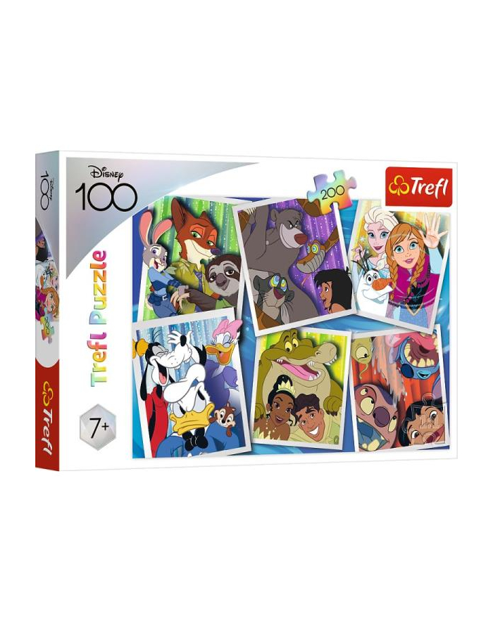 Puzzle 200el Bohaterowie Disney 13299 Trefl główny