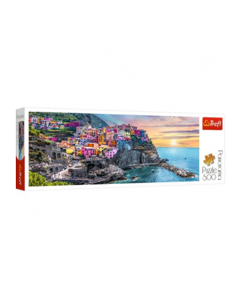 Puzzle 500el Vernazza o zachodzie słońca, Włochy 29516 Trefl