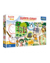 Puzzle dwustronne 15el SUPER GIANT 3w1 Bobaski w ZOO 42000 Trefl - nr 1