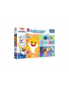 Puzzle dwustronne 15el SUPER GIANT 3w1 Mały rekin / Baby Shark 42004 Trefl - nr 2