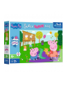 Puzzle XXL 60el Świnka Peppa / Zabawy z braciszkiem 50011 Trefl - nr 1