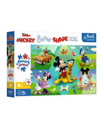 Puzzle XXL 60el Z Mikim zawsze jest wesoło 50014 Trefl nr 1