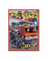 Puzzle 2w1 + memos Drużyna Strażaka Sama 93334 Trefl - nr 3