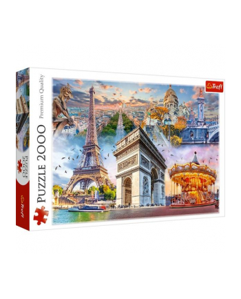Puzzle 2000el Weekend w Paryżu 27125 Trefl