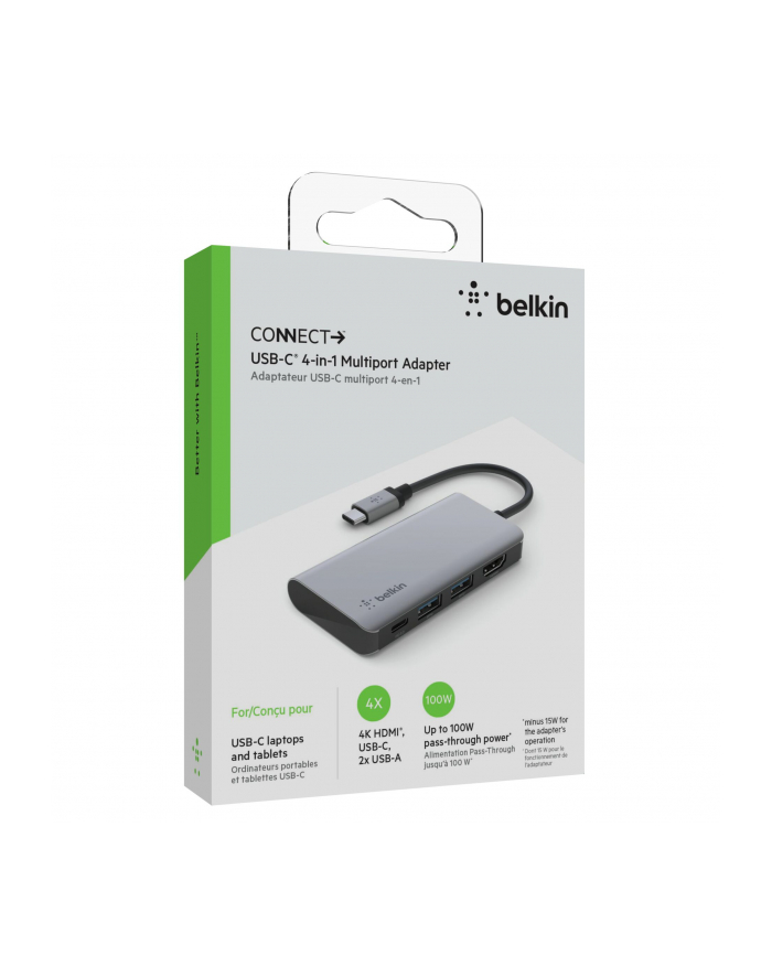 belkin Adapter USB-C 4in1 Multiport główny