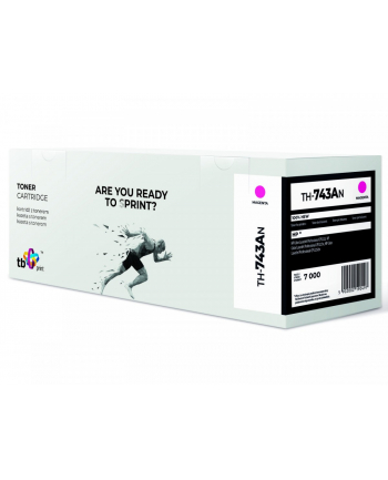 tb print Toner do HP CLJ CP5225 TH-743AN purpurowy 100% nowy