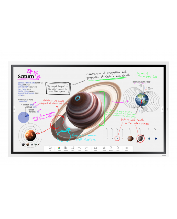 samsung Monitor profesjonalny  WM55B FLIP PRO 55 cali Dotykowy 16h/7 350(cd/m2) 3840x2160 (UHD) Flip App USB-C Wi-Fi/BT 3 lata d2d (LH55WMBWBGCXEN)